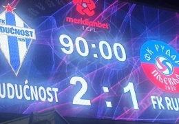 MERDIANBET 1.CFL 2022/23 - 13 KOLO FK Budućnost - FK Rudar_2