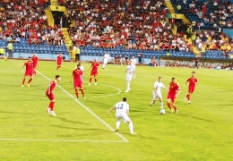 FUDBAL, LIGA NACIJA 2022, KOLO 1 Crna Gora - Rumunija