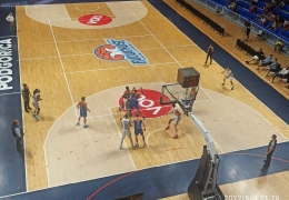 KOŠARKA, FINALE 2021/22, UTAKMICA 3 KK Budućnost Voli - KK Mornar